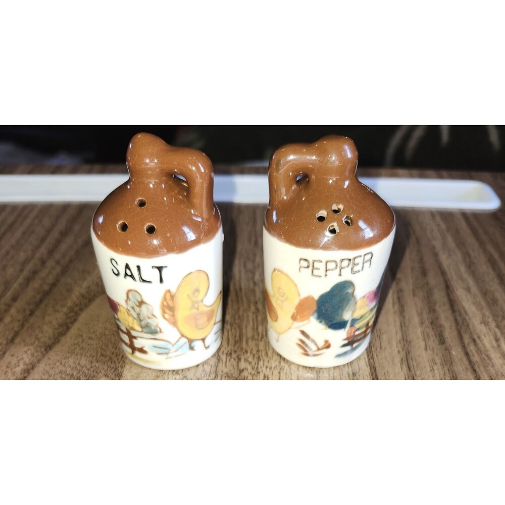 Vintage Salt And Pepper Shakers